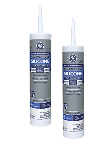 GE Silicone Clear Window & Door Silicone Rubber