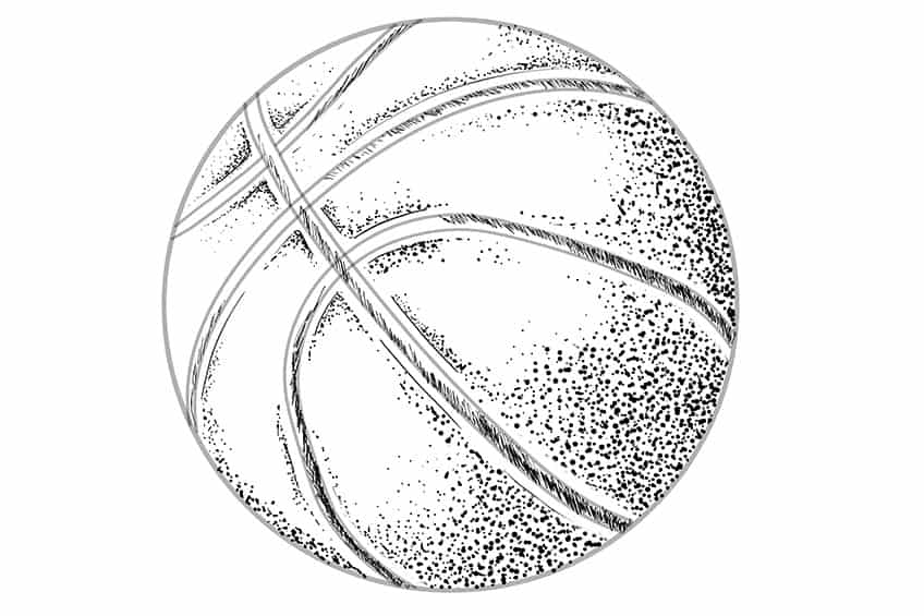 Basketball Sketch 9
