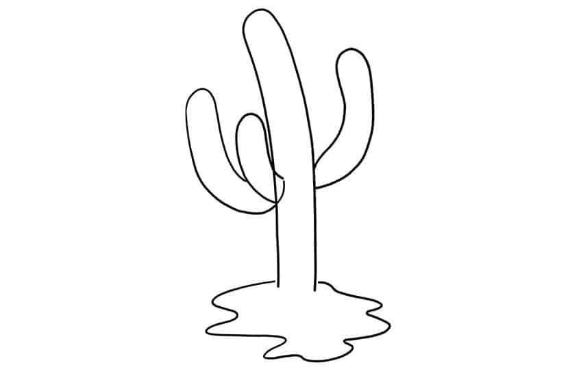 Cactus Sketch 5