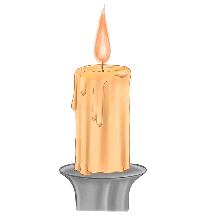 Candle Sketch 11