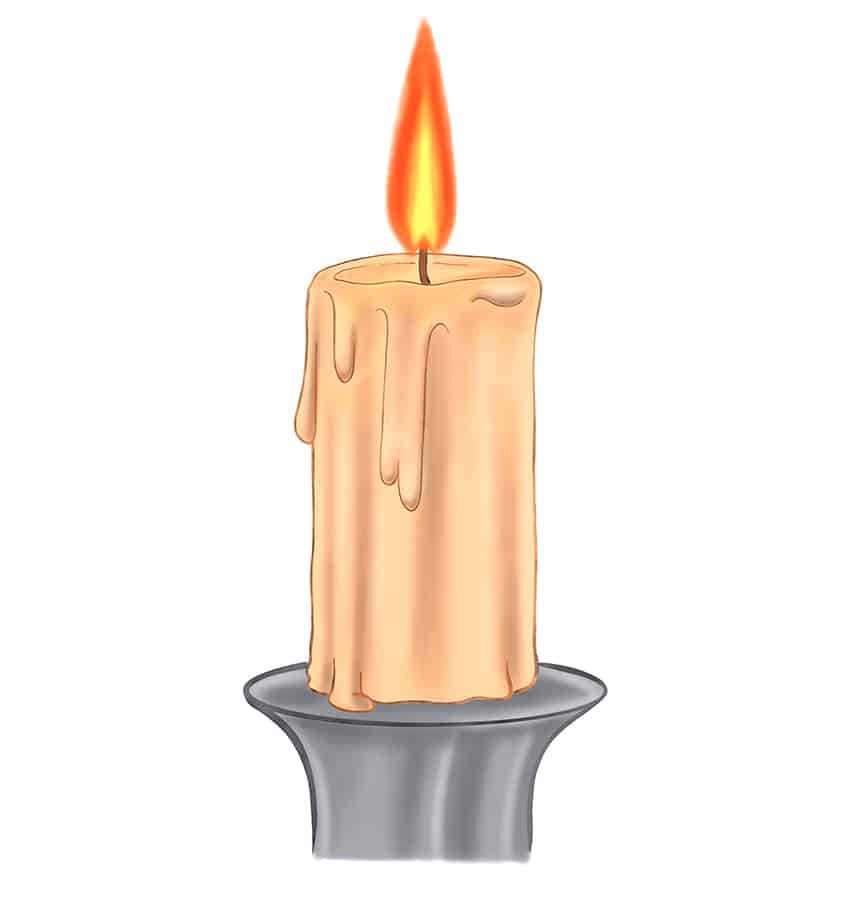 Candle Sketch 14