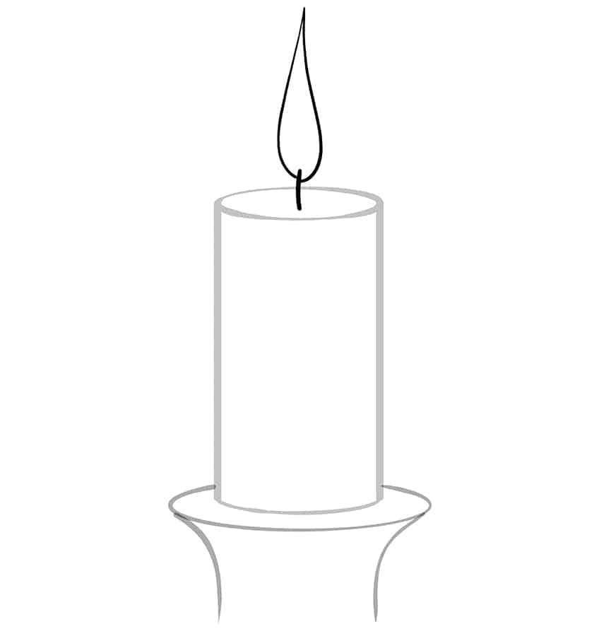 Candle Sketch 4