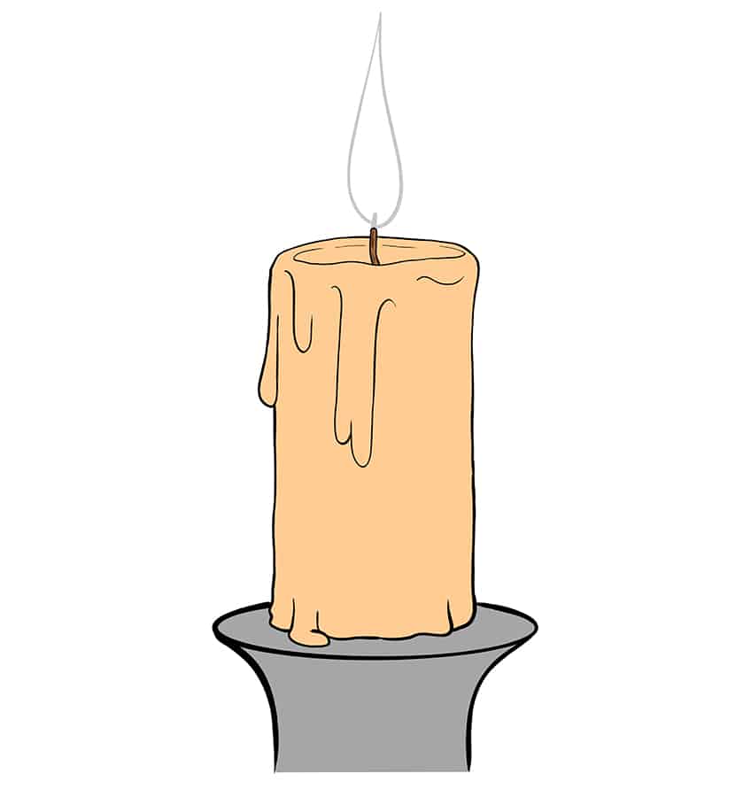 Candle Sketch 7