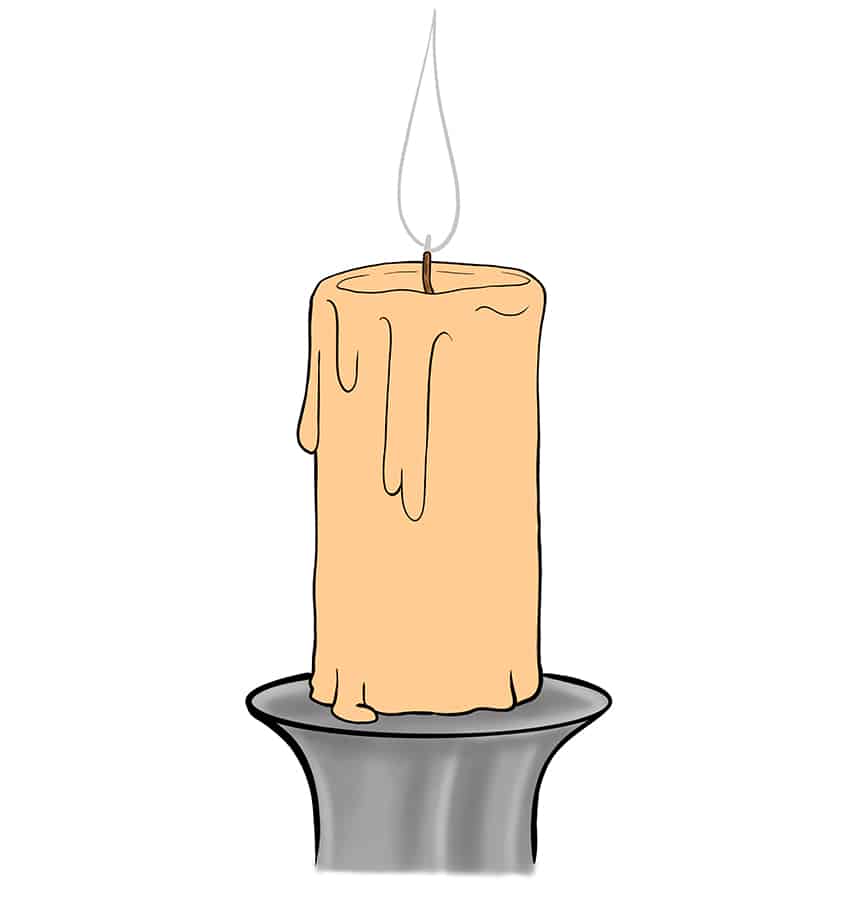 Candle Sketch 8