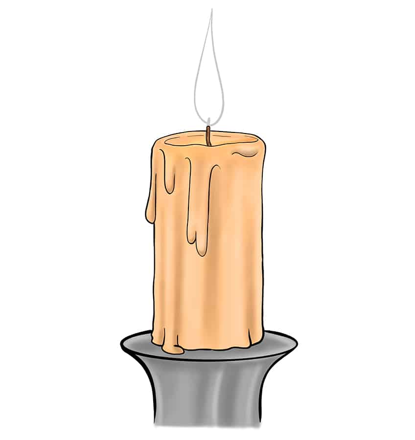 Candle Sketch 9