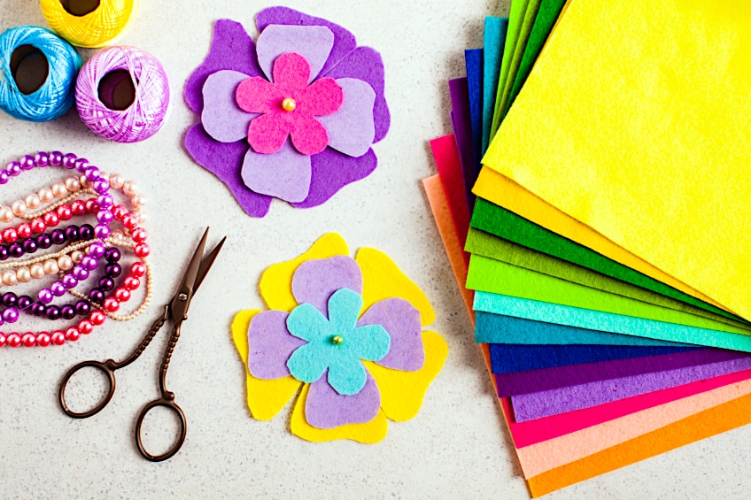 Colors of Felt for Crafting