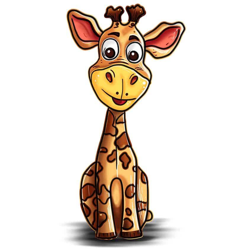 Drawn Giraffe 20