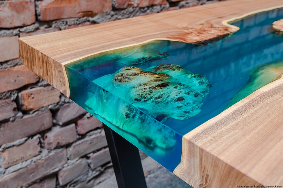 Epoxy Resin Tabletop Project