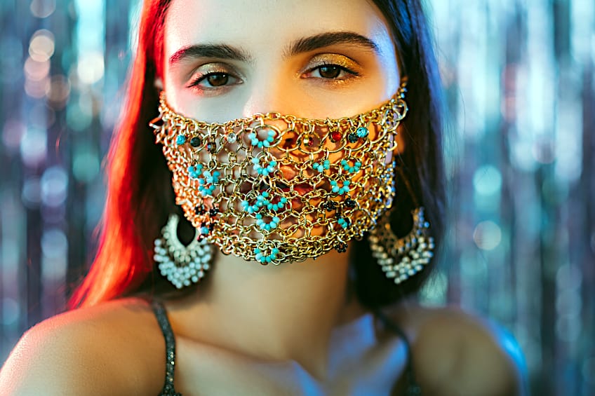 Face-Mask Themed Jewelry