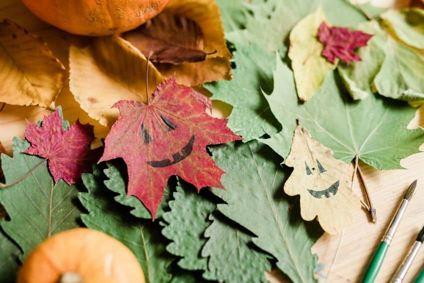 Fall Leaf Crafts for Kids