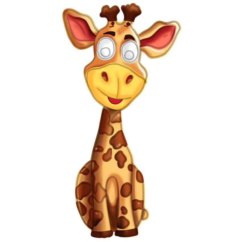 Giraffe Face 17