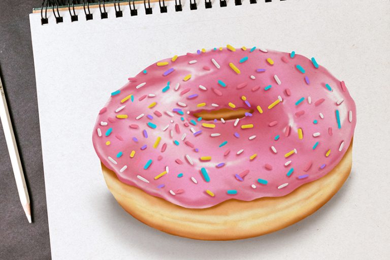 How to Draw a Donut – A Sweet Treat Drawing Guide