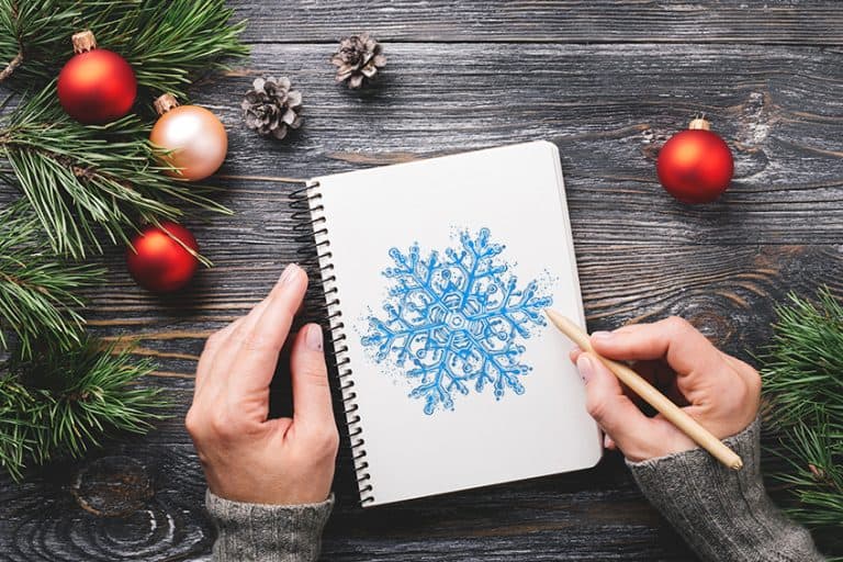 How to Draw a Snowflake – Our Simplified Snowflake Design Formula