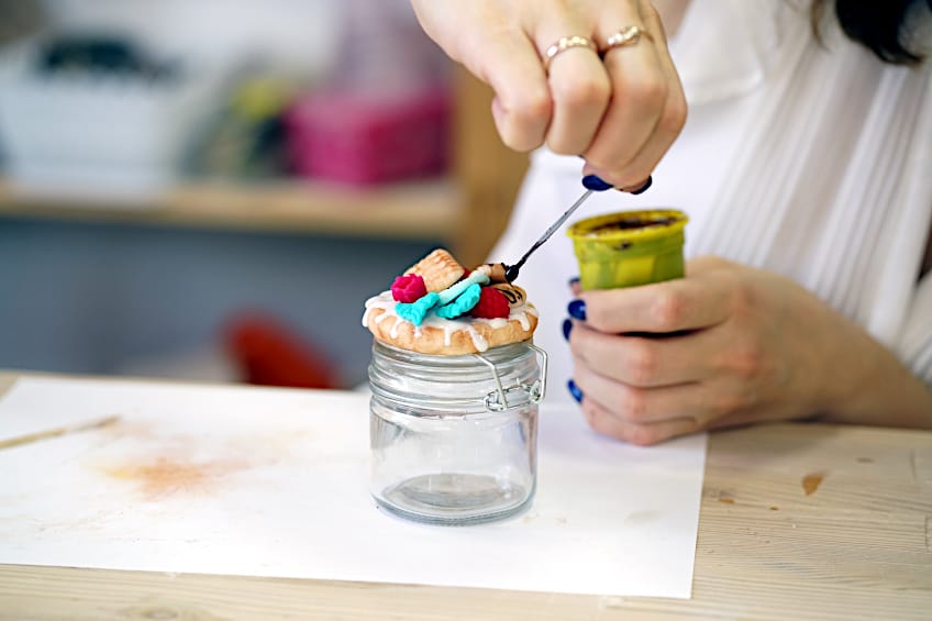 How to Paint Polymer Clay Projects