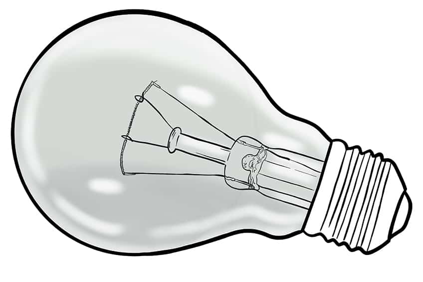 Light Bulb Sketch 12