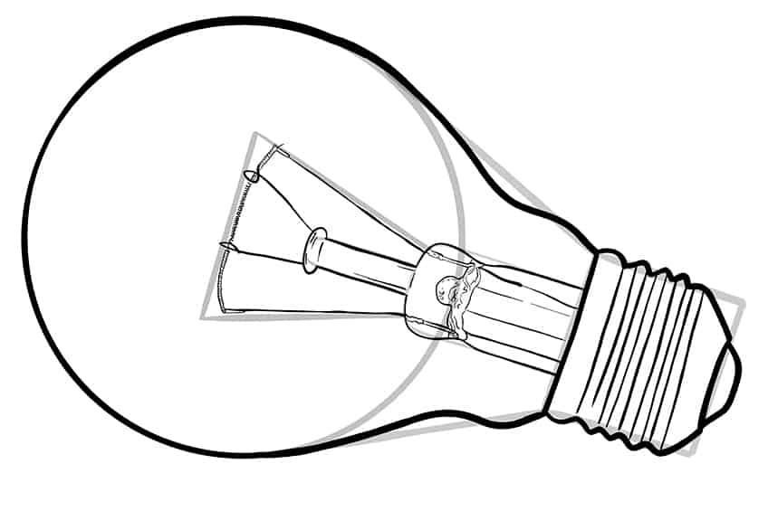 Light Bulb Sketch 9