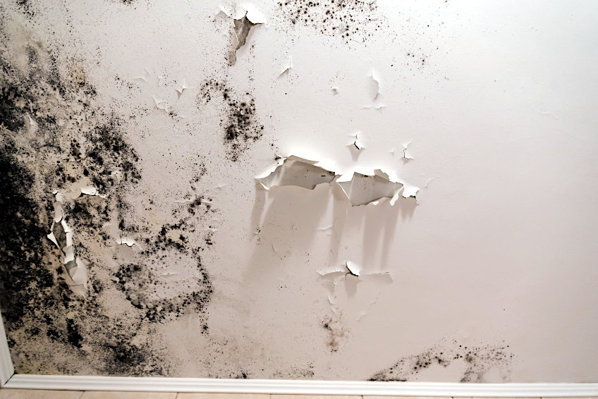 Never Paint Over Black Mold