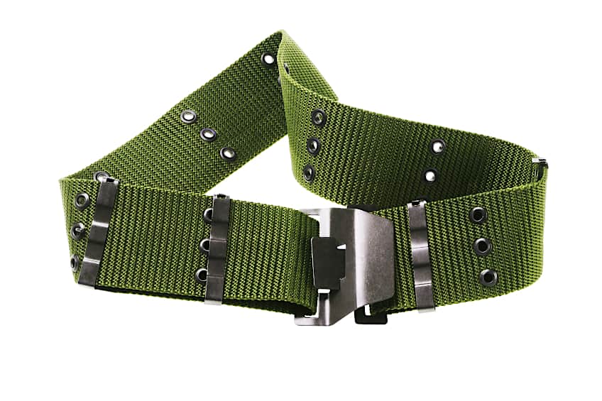 Nylon and Metal Military Belt