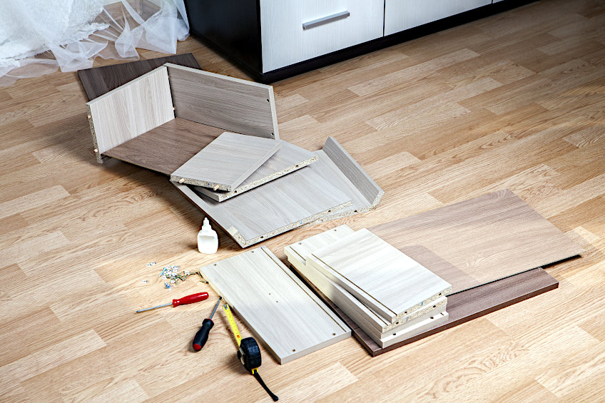Particle Board Used in Flatpack Furniture
