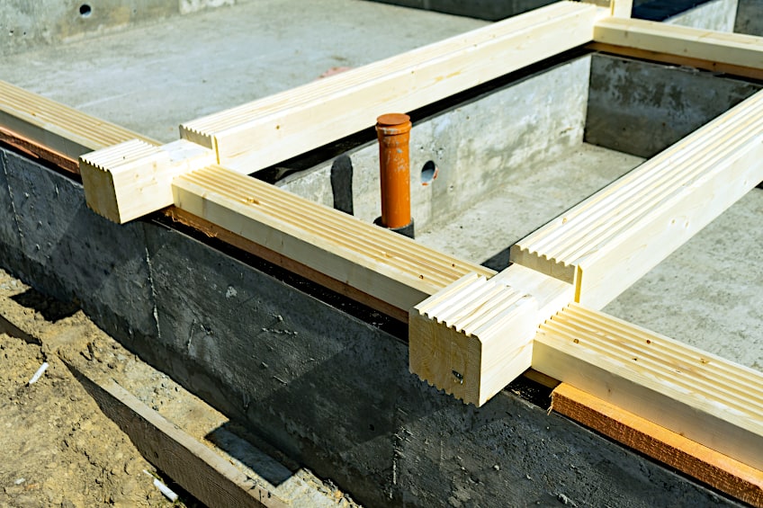Prepare Wood Sills for Ground Contact