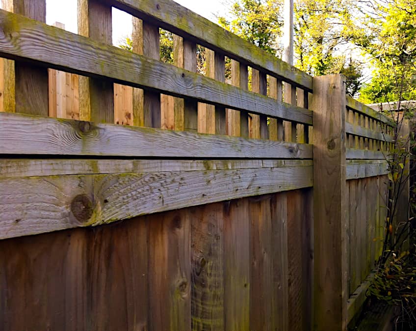 Protect Wood Fence Against Ground Contact