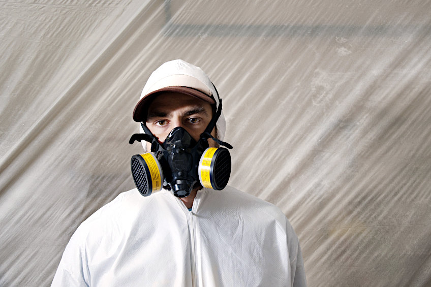 Safety Gear for Painting Veneer