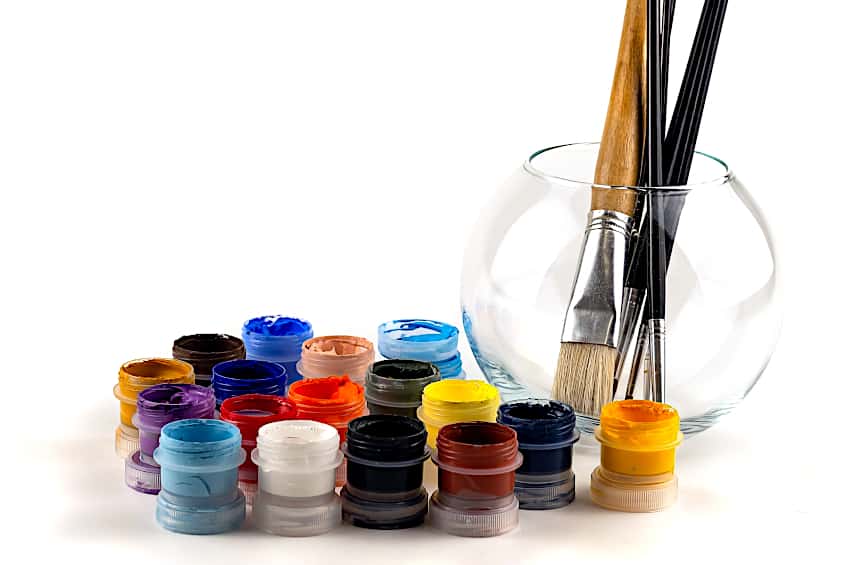 Small Acrylic Paint Containers for Plastic
