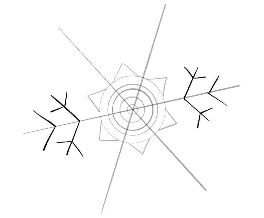 Snowflake Sketch 10