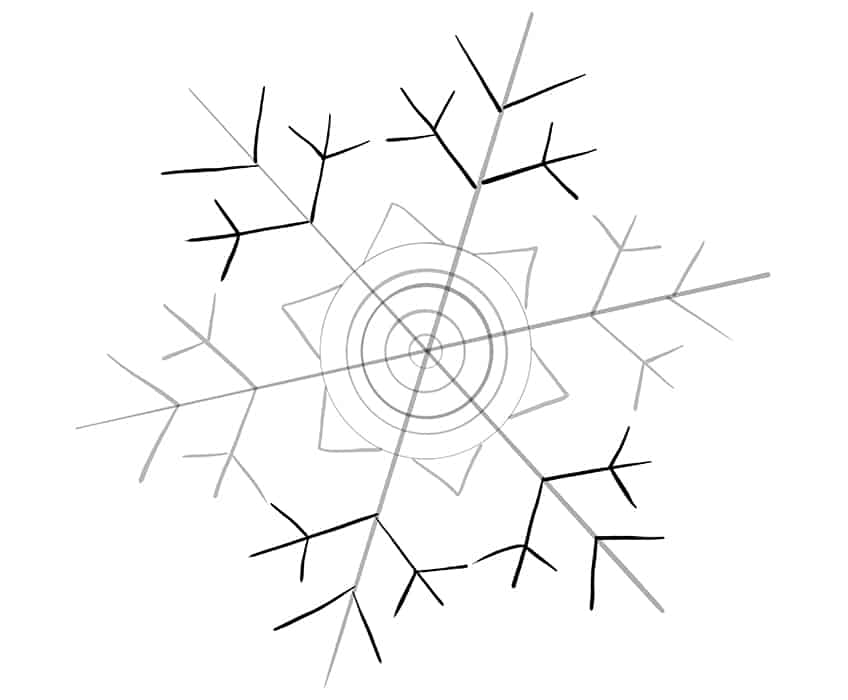 Snowflake Sketch 11