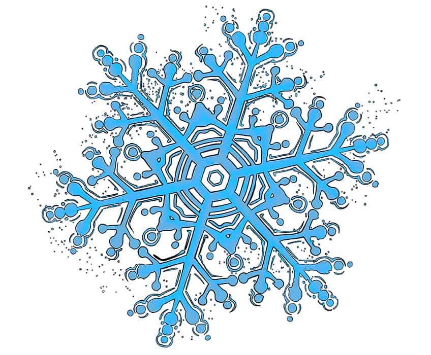 Snowflake Sketch 17