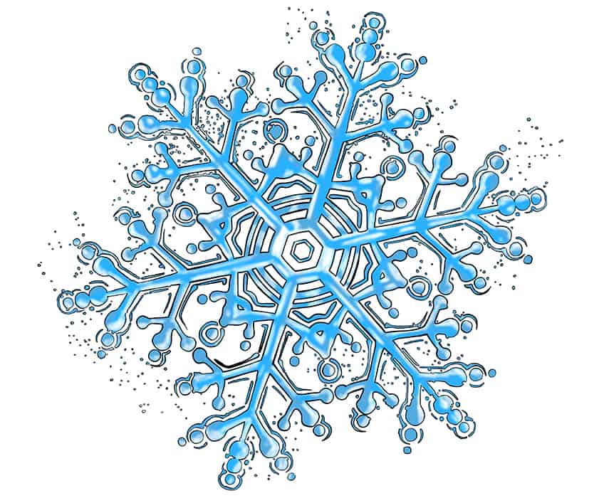 Snowflake Sketch 18