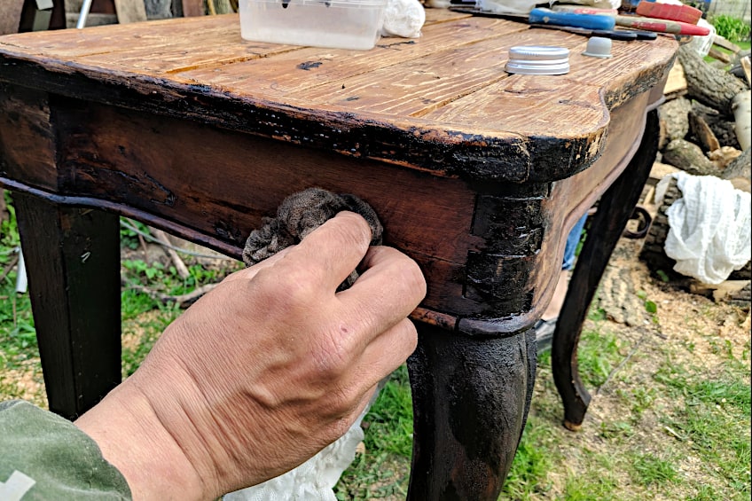 Steel Wool for Removing Wood Stain