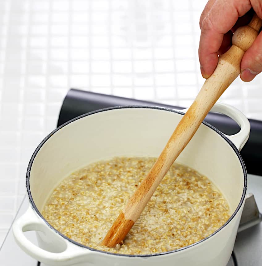 Stirring Porridge with Spurtle