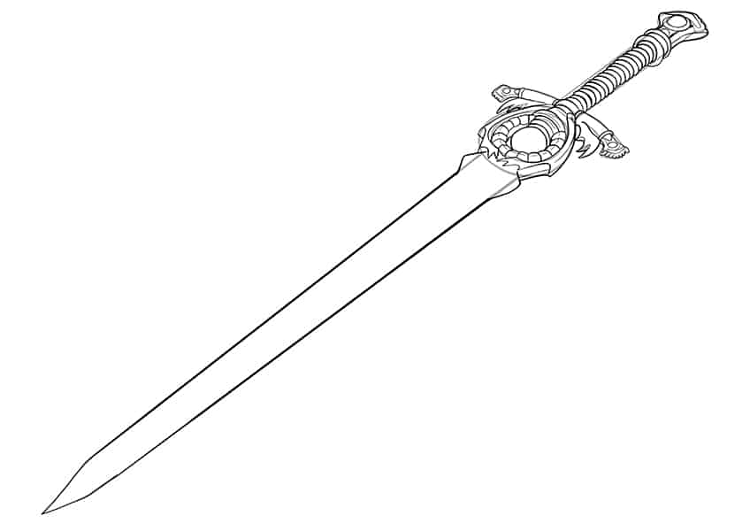 Sword Sketch 6