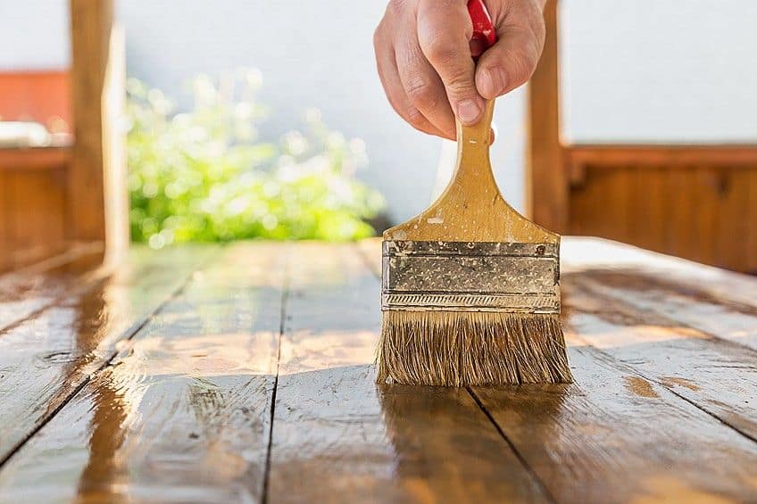 Treat Wood With Clear Sealer