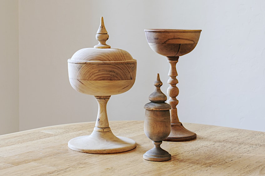 Unpainted Wooden Crafts