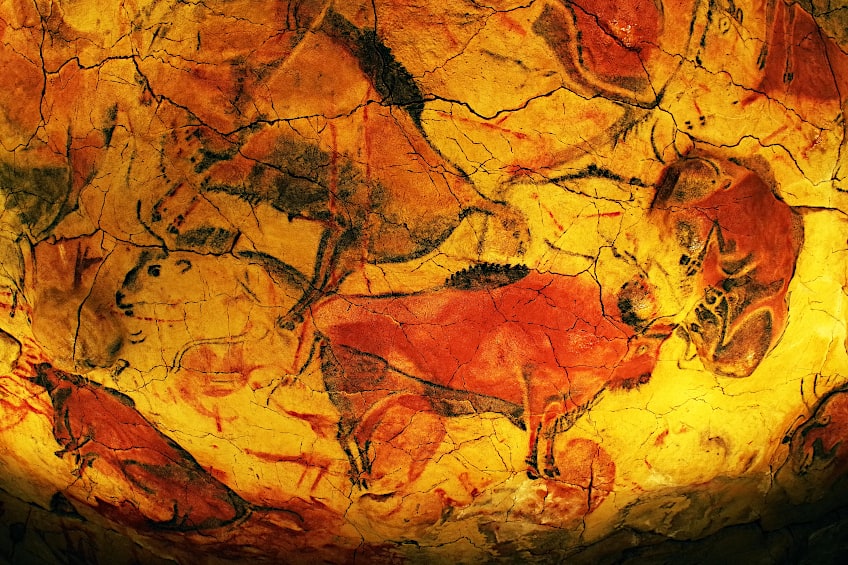Use of Umber and Ochre in Neolithic Art
