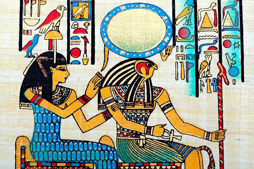 Use of Yellow in Egyptian Art