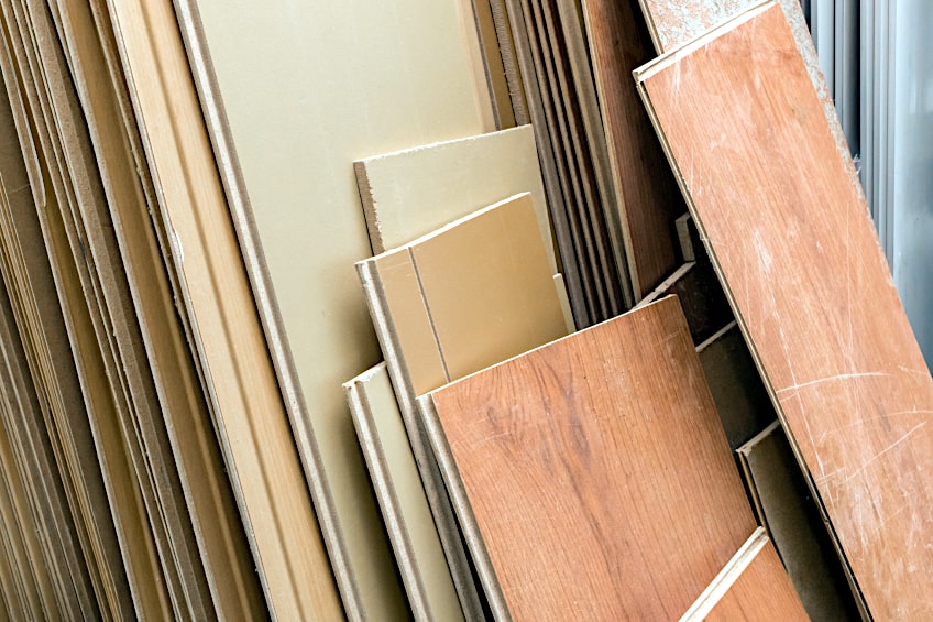 Variety of MDF and Particle Boards