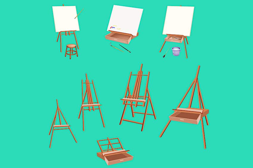 Various Types of Easels